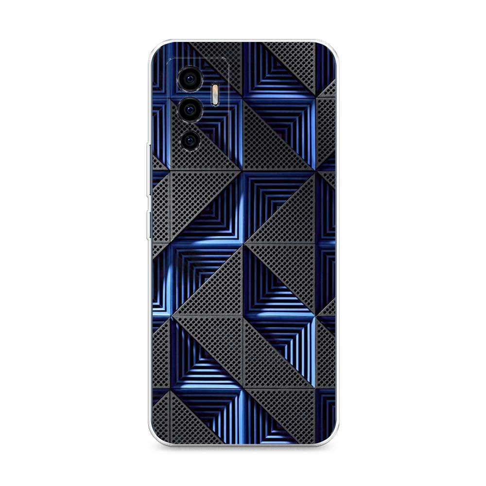 

Чехол на Vivo V23e "IBM", Серый;синий, 265950-3