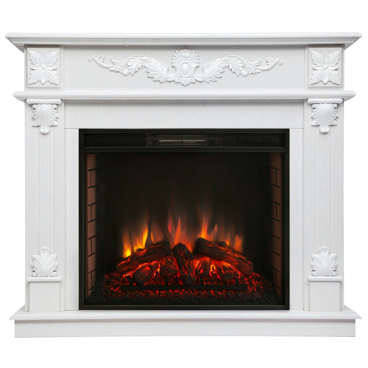 

Электрокамин RealFlame Philadelphia WT с Epsilon 26 S IR, инфракрасный обогрев, Электрокамин Philadelphia 25,5/26 WT с очагом Epsilon 26