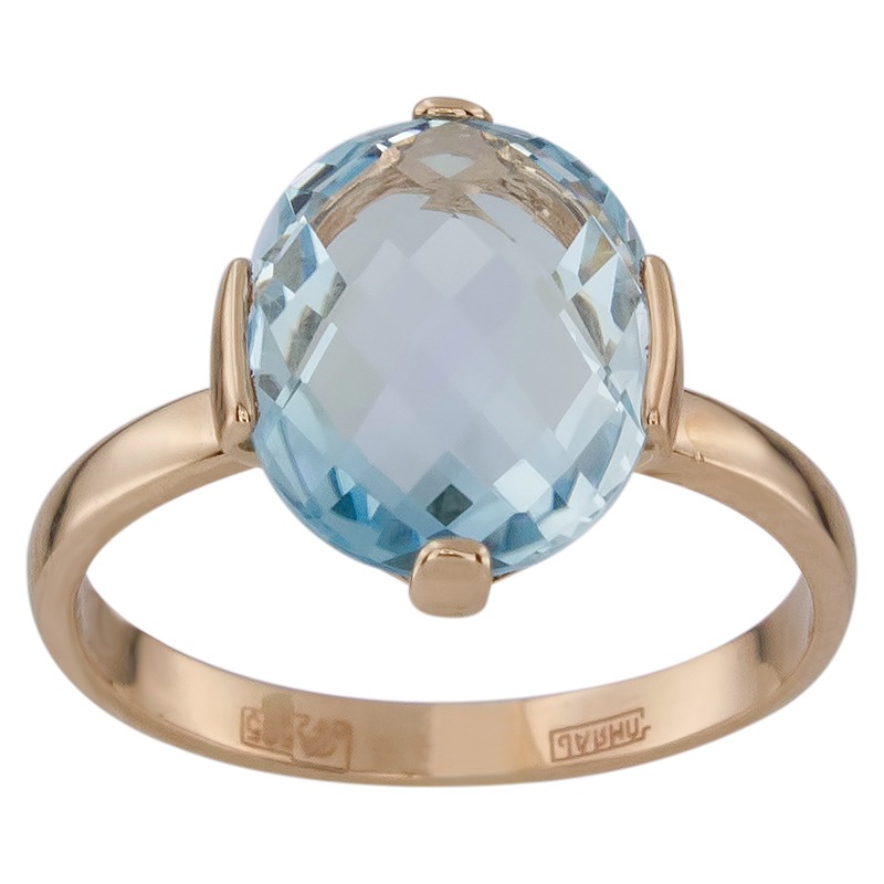 

Кольцо из золота р. 17,5 ALORIS 1476Т, топаз, 1476Т