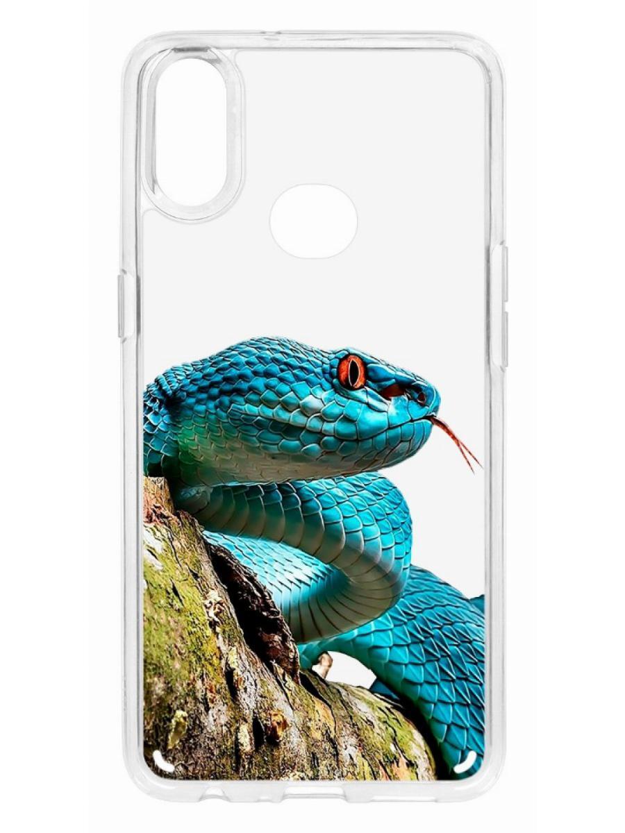 Чехол на Samsung Galaxy A10S Kruche Print Змея