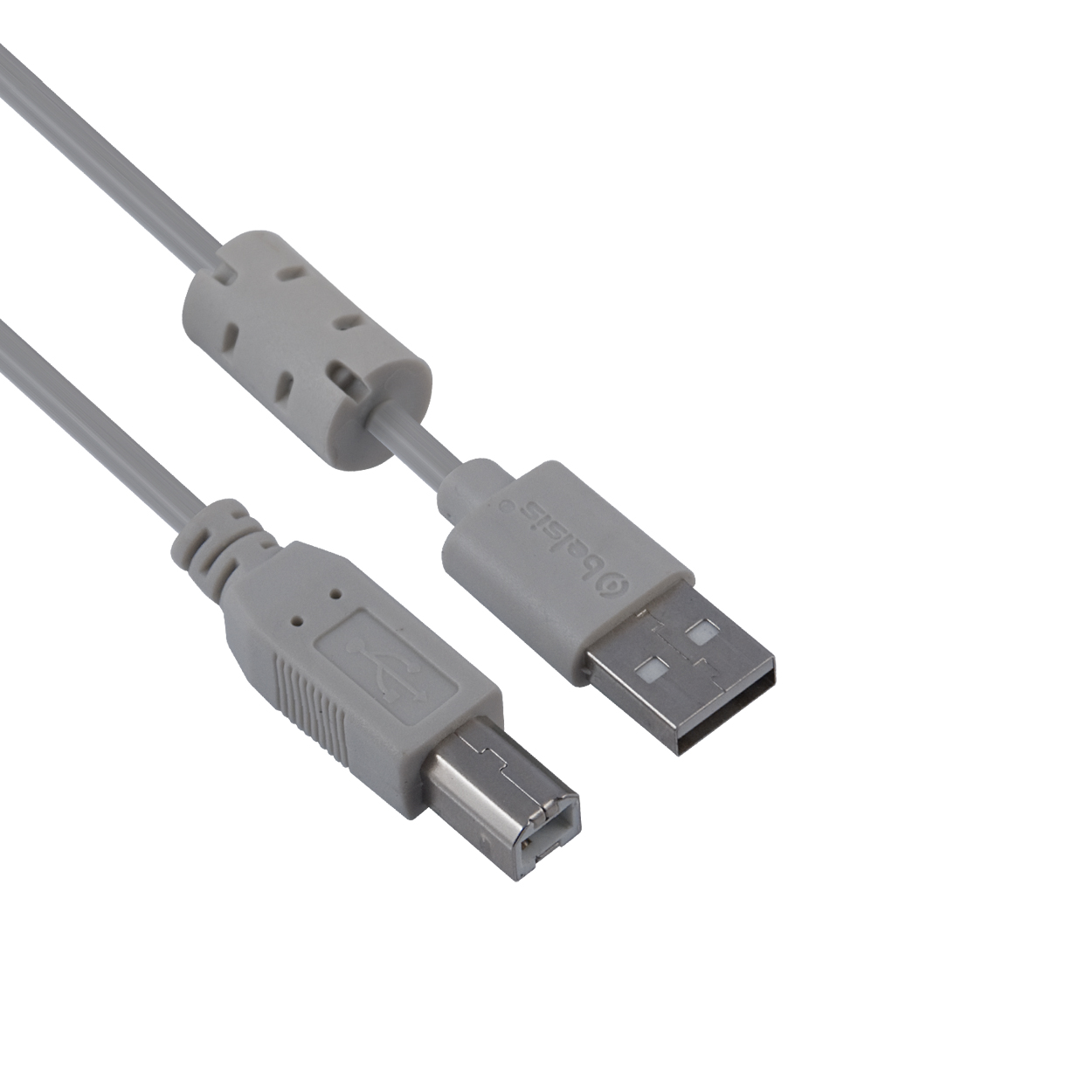 фото Мультимедийный кабель для принтера usb2.0 a вилка-usb b вилка c ф/фильтром, 3м.,bw1412 belsis