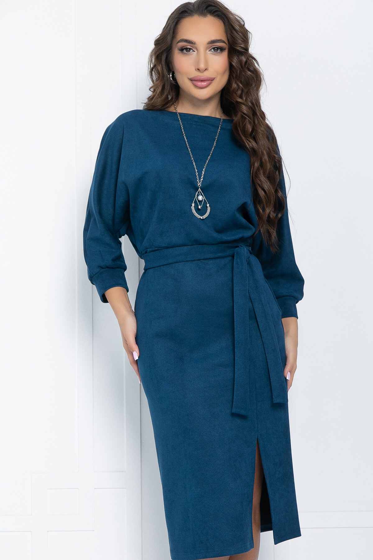 

Платье женское LT Collection Дейенерис синее 54 RU, Синий, Дейенерис
