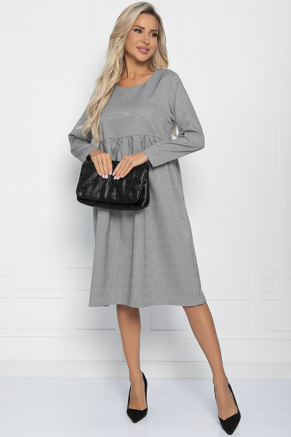 

Платье женское LT Collection Версаль серое 54 RU, Серый, Версаль