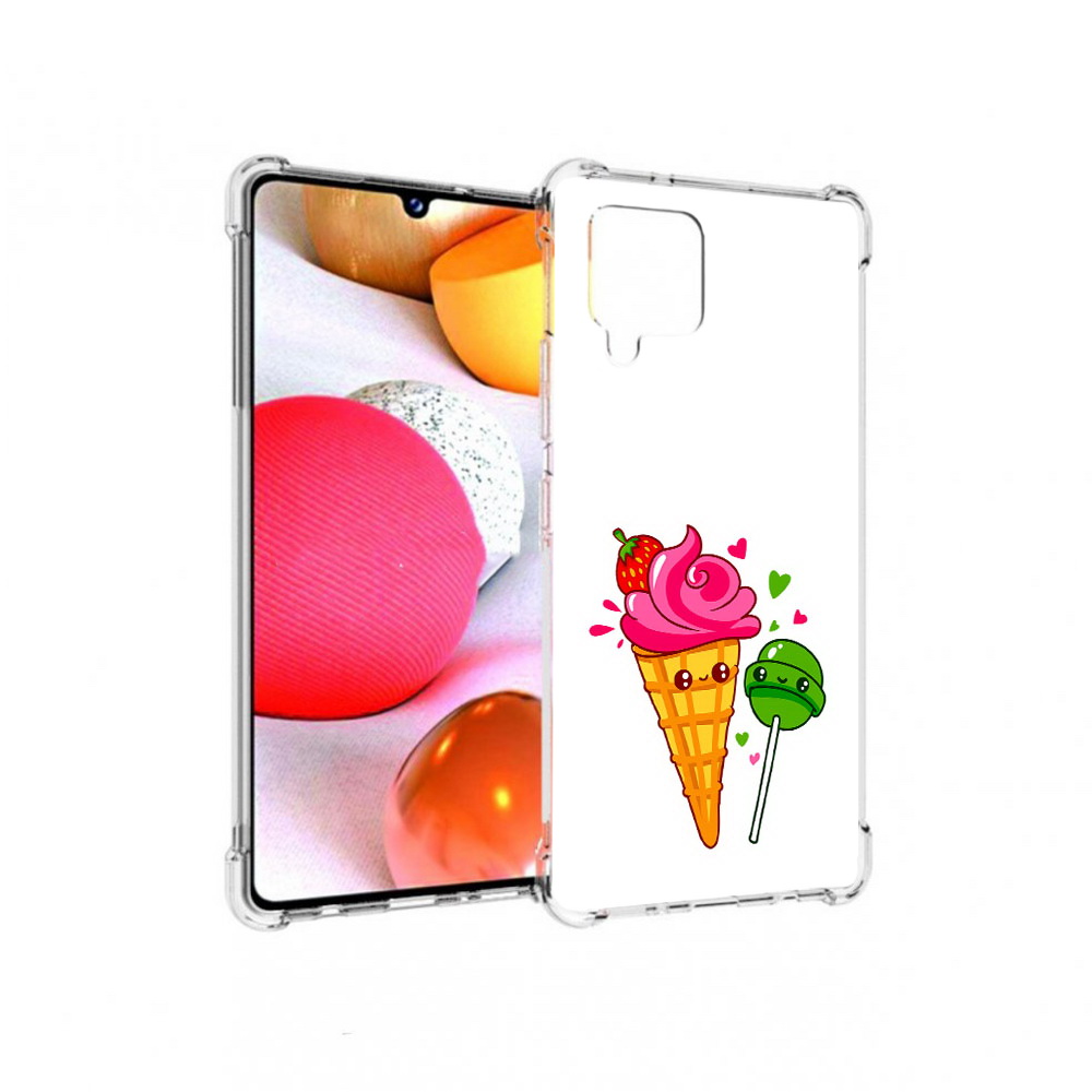 

Чехол MyPads Tocco для Samsung Galaxy A42 Вкусняшки (PT226910.539.45), Прозрачный, Tocco