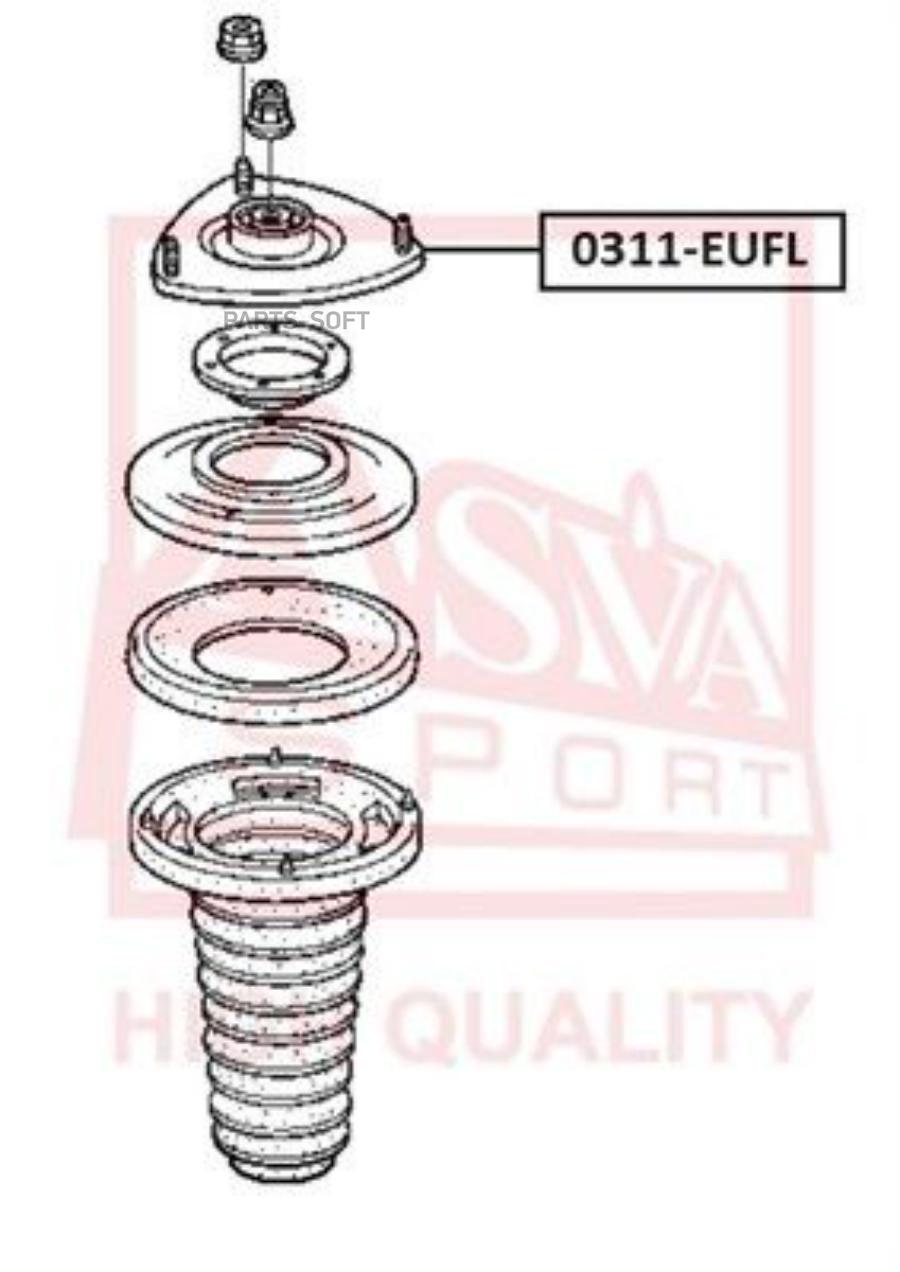 

Опора Переднего Амортизатора Левая ASVA арт. 0311EUFL