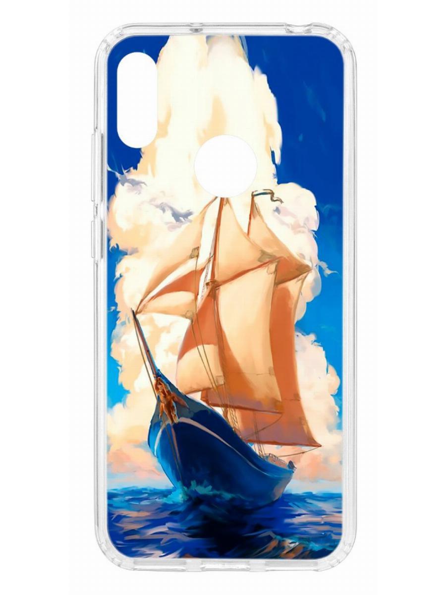 

Чехол на Huawei Y6 2019 Kruche Print Парусник
