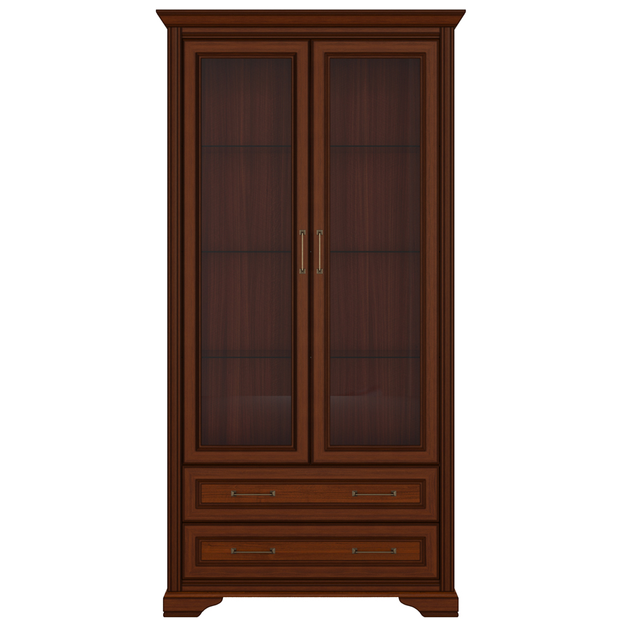 

Шкаф Стилиус (Stylius) B169-REG2W2S, орех донской, Коричневый, Шкаф Стилиус (Stylius) REG2W2S