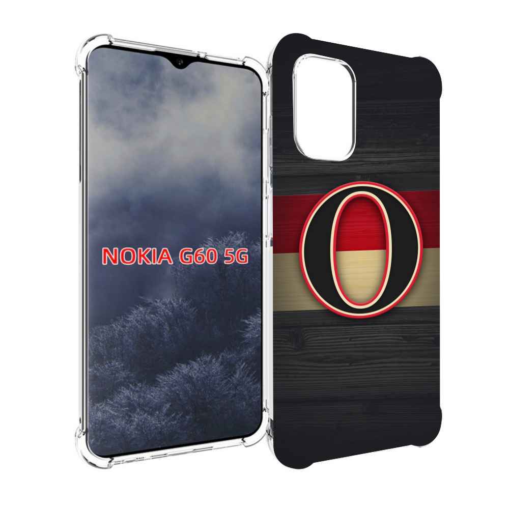 

Чехол MyPads оттава сенаторс для Nokia G60 5G, Прозрачный, Tocco