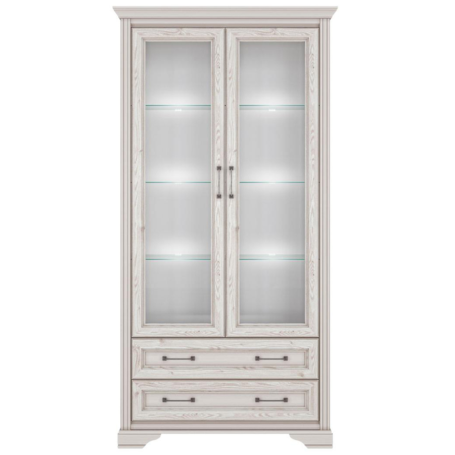 

Шкаф с подсветкой Стилиус (Stylius) B169-REG2W2S, лиственница сибирская, Бежевый, Шкаф Стилиус (Stylius) REG2W2S