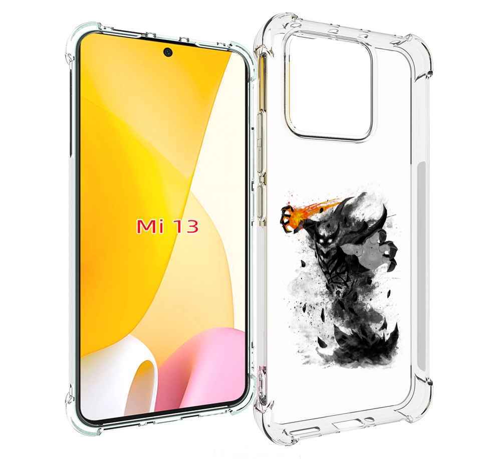 

Чехол MyPads nevermore черно белый для Xiaomi 13, Прозрачный, Tocco