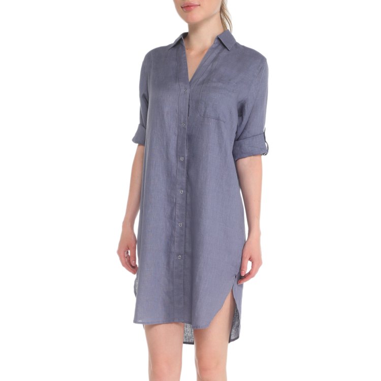 

Платье женское Maison David MLY2118 синее XS, Синий, MLY2118