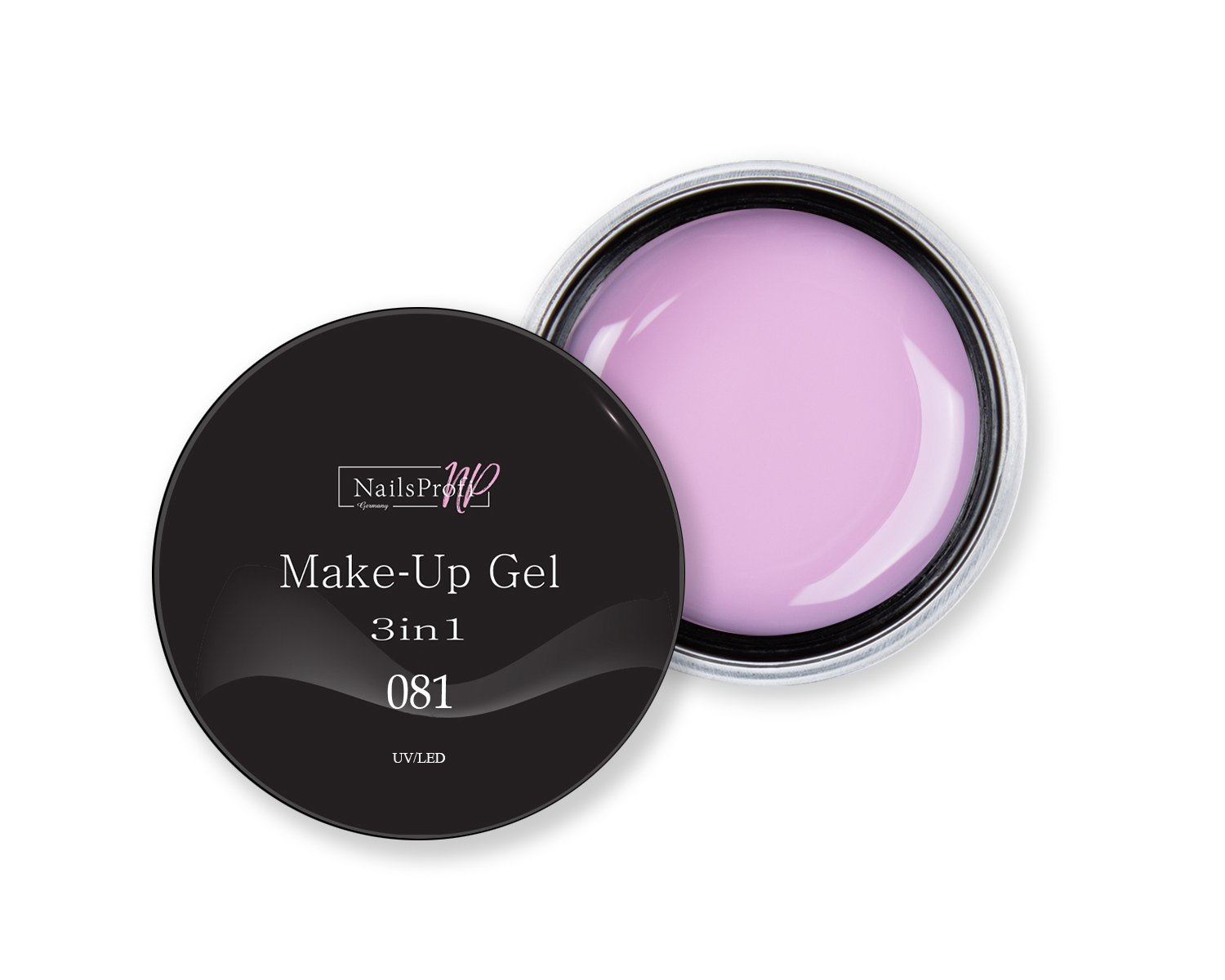 

Гель для маникюра ногтей NailsProfi Make-Up Gel 3in1 081 - 15 гр, Make-Up Gel 3in1 081