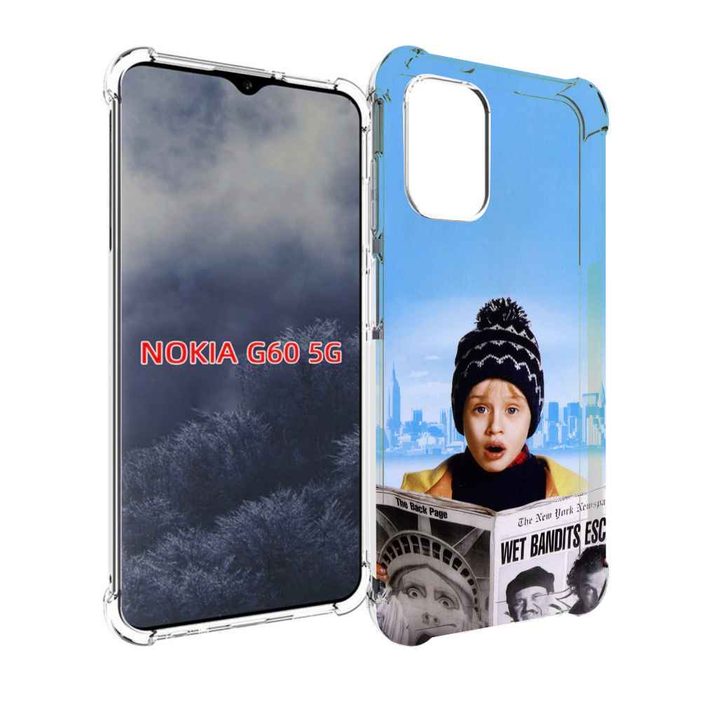 

Чехол MyPads один-дома-детский для Nokia G60 5G, Прозрачный, Tocco