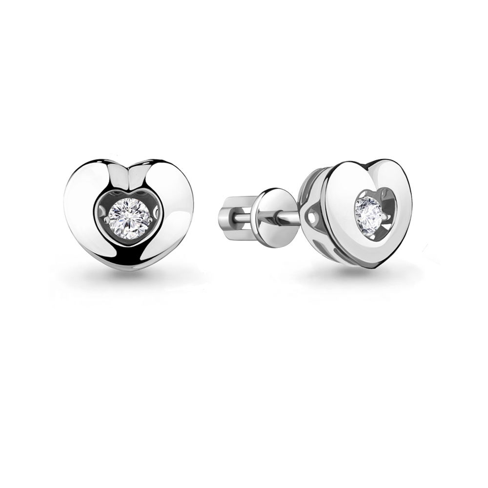 

Серьги из белого золота с бриллиантом Aquamarine Aquamarine 942403_585_бз, 942403_585_бз