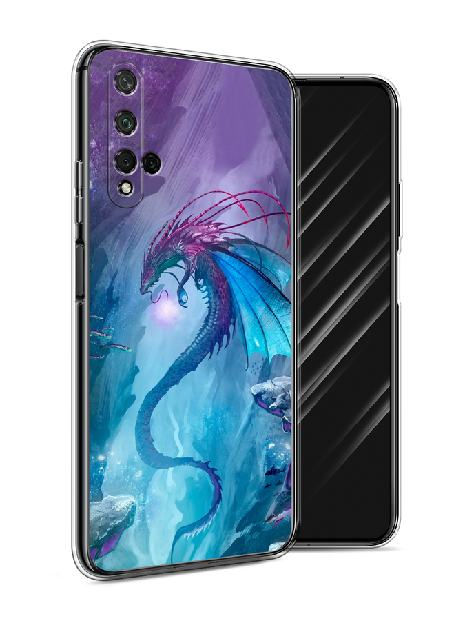 

Чехол Awog на Honor 20 "Водный дракон", Голубой;фиолетовый;синий, 69550-2