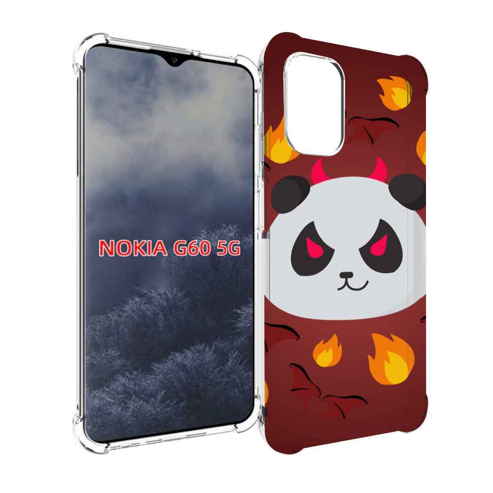 

Чехол MyPads огненная-панда для Nokia G60 5G, Прозрачный, Tocco