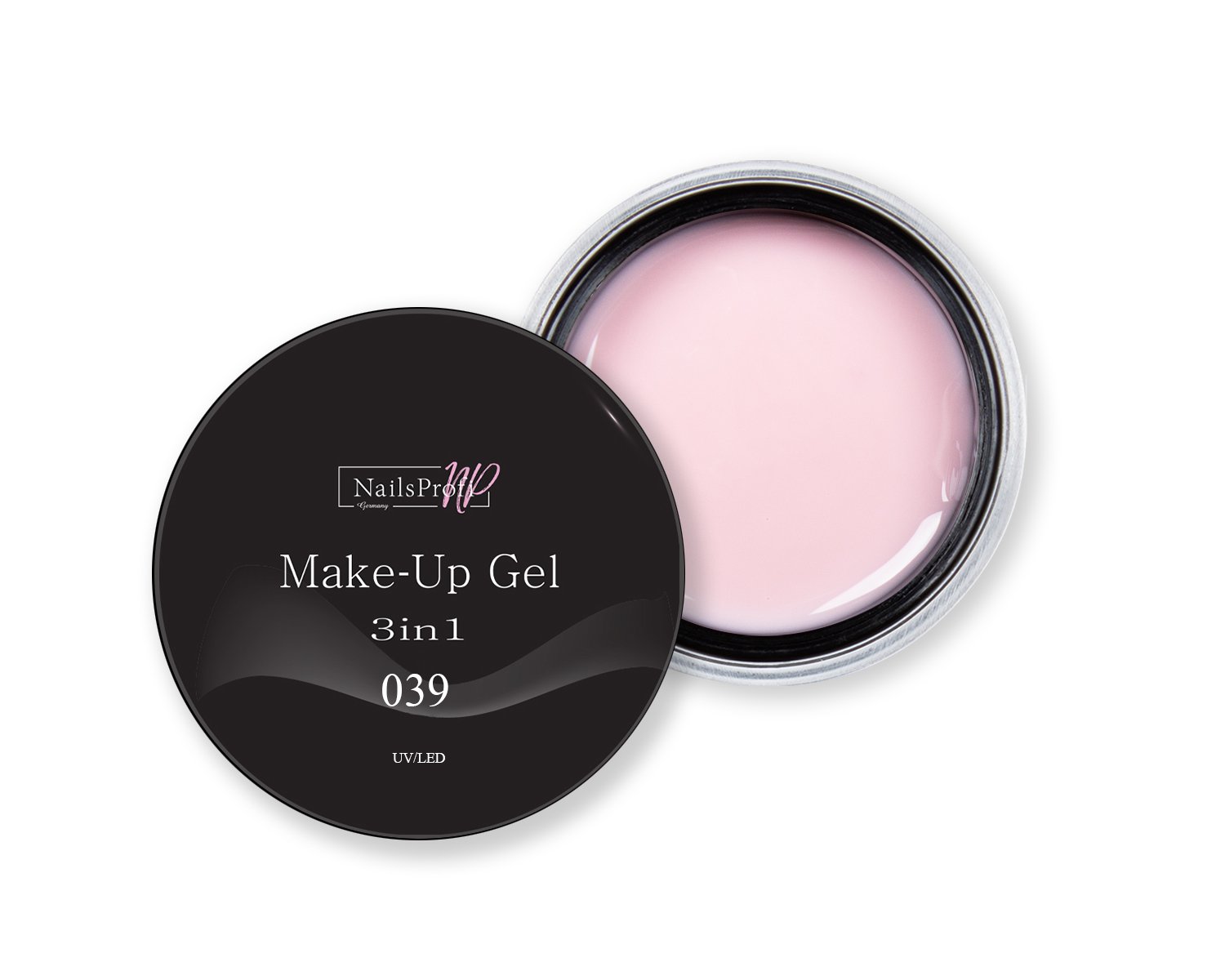 

Гель для маникюра ногтей NailsProfi Make-Up Gel 3in1 039 - 15 гр, Make-Up Gel 3in1 039
