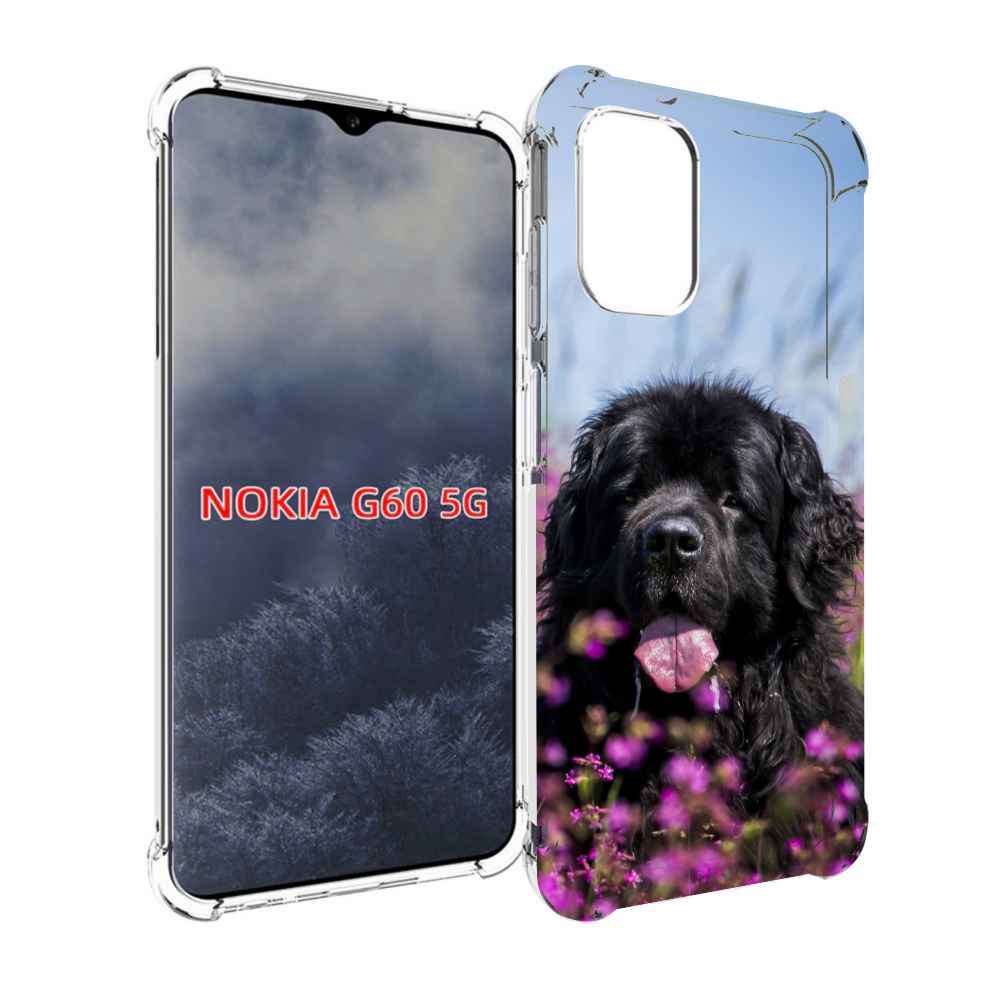 

Чехол MyPads ньюфаундлед для Nokia G60 5G, Прозрачный, Tocco