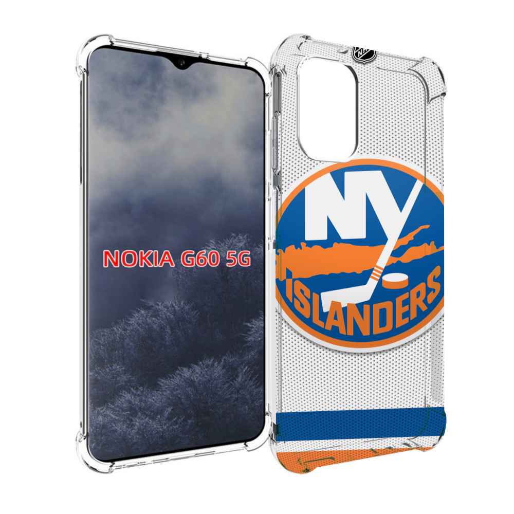 

Чехол MyPads нью-оирк-аилендерс для Nokia G60 5G, Прозрачный, Tocco