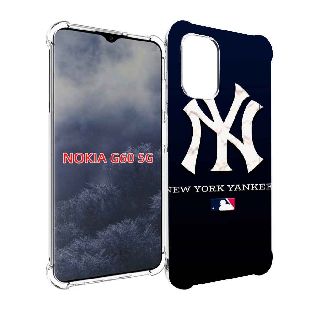 

Чехол MyPads нью оирк янкис беисбол для Nokia G60 5G, Прозрачный, Tocco