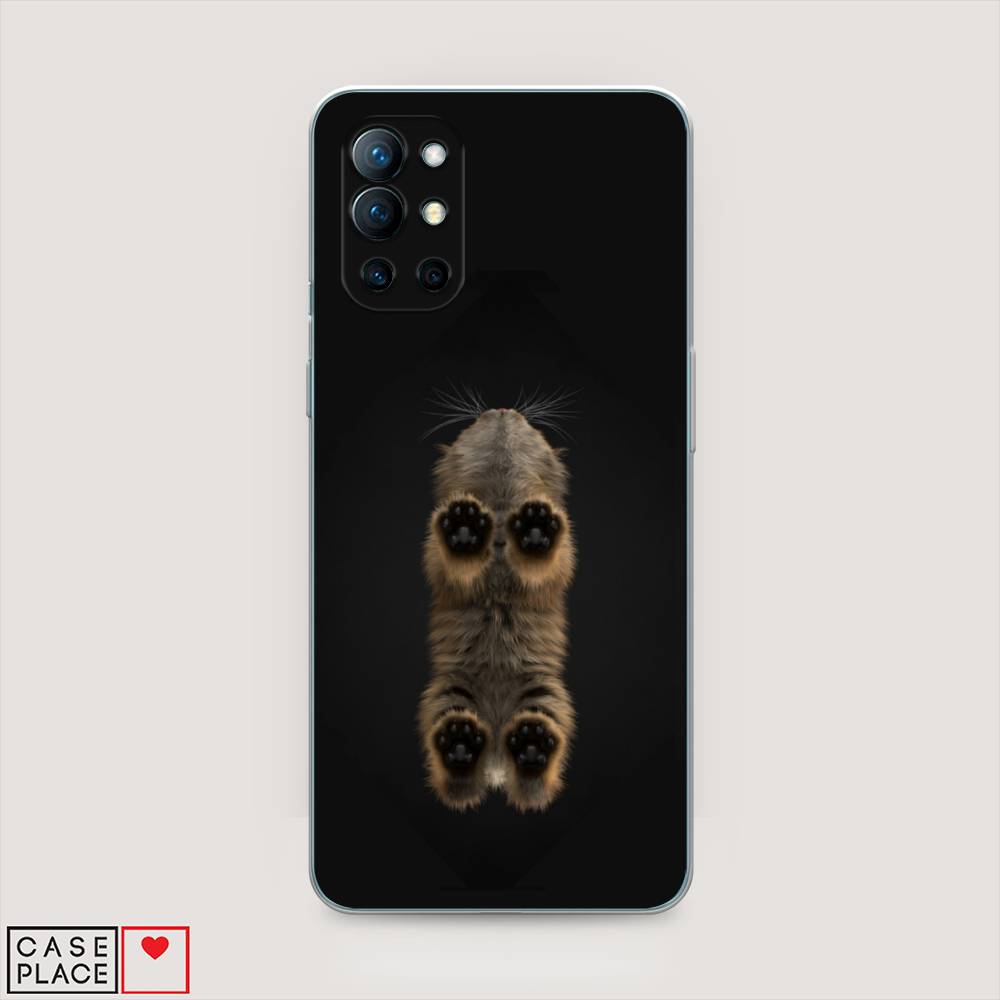 

Чехол Awog на OnePlus 9R / ВанПлас 9R "Кошачьи лапки", Черный, 151650-1