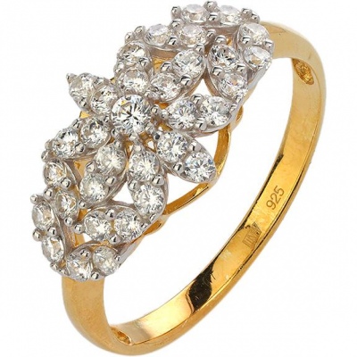 

Кольцо из серебра р. 19 Эстет 01К1513879РАЦ, фианит, 01К1513879РАЦ