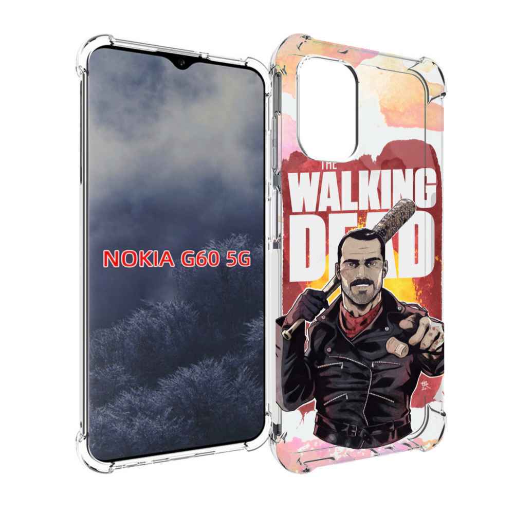 

Чехол MyPads ниган-смит для Nokia G60 5G, Прозрачный, Tocco