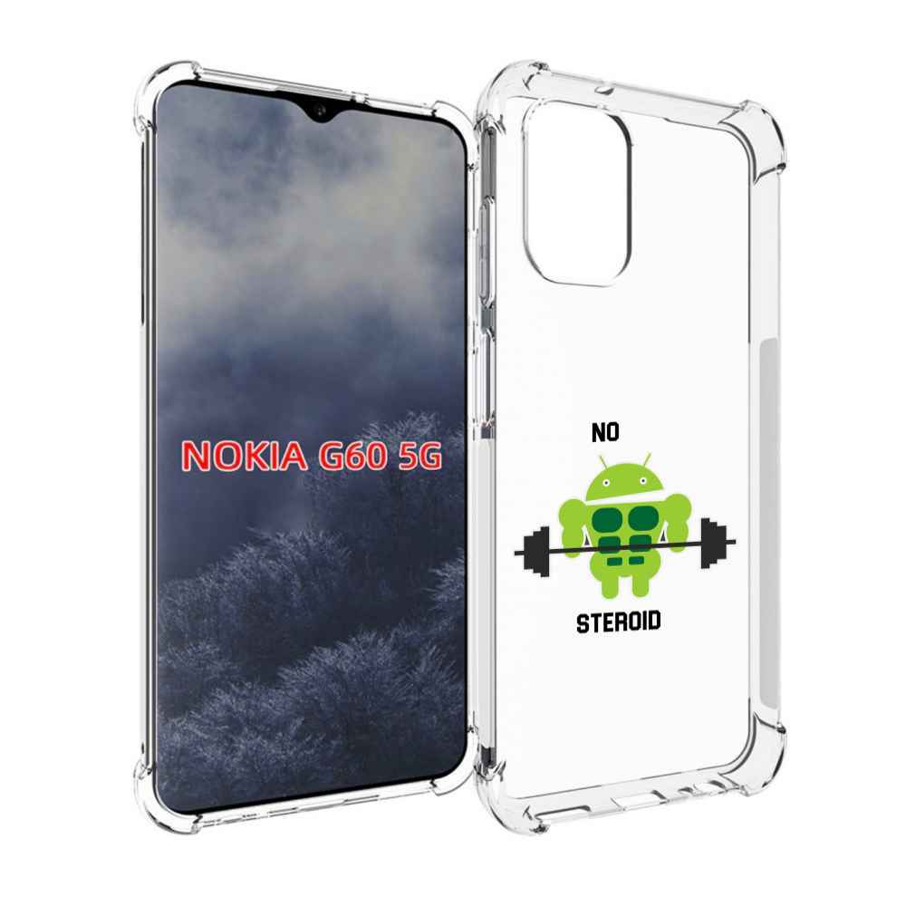 

Чехол MyPads нет-стероидам для Nokia G60 5G, Прозрачный, Tocco