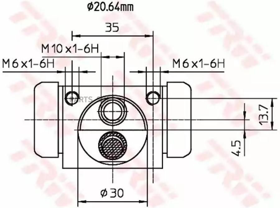 

Цилиндр торм.раб.FORD FOCUS/TRANSIT CONNECT 1.4-2.0 04-