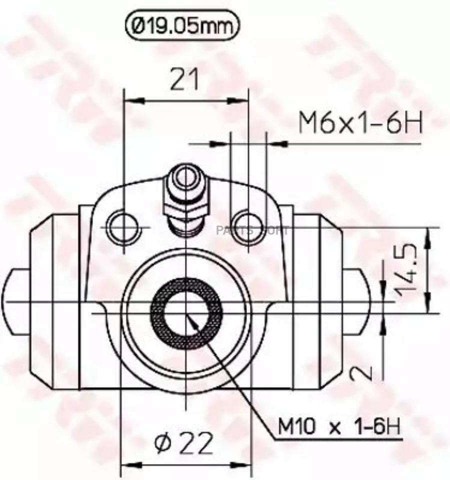 

Цилиндр торм.раб.AUDI 80/VW CADDY/G2/G3/PASSAT/POLO/SKODA FABIA/OCTAVIA 74-