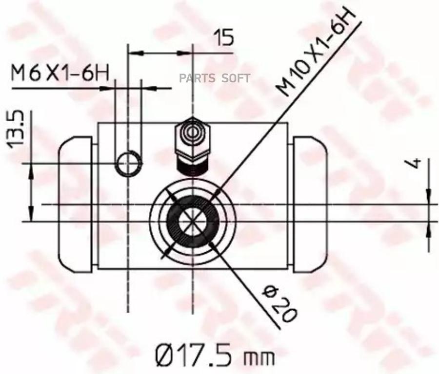 

Цилиндр торм.раб.RENAULT CLIO 98-/SYMBOL 00-/SANDERO STEPWAY 07-