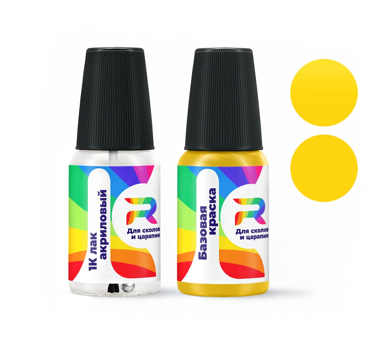 

Подкраска сколов Ford PP - Vivid Canary (Базовая) RAL1, Ford PP Vivid Canary