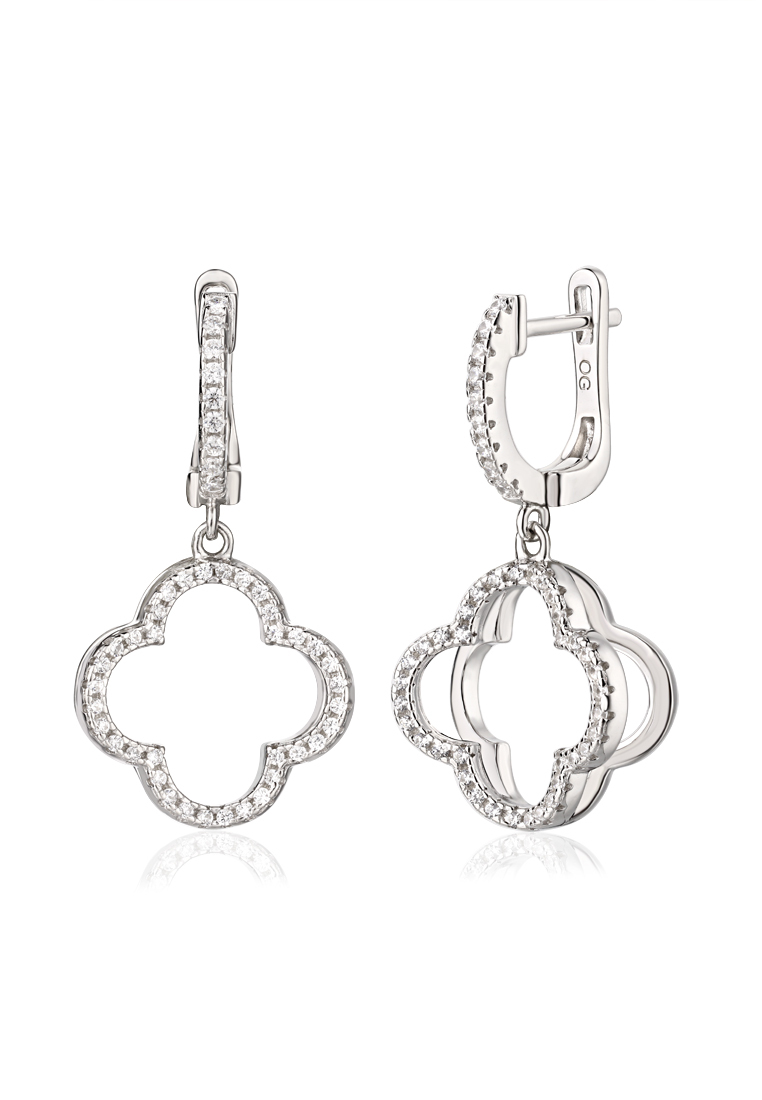 

Серьги подвески из серебра с фианитом Ogisana SE50476A1AR, SE50476A1AR