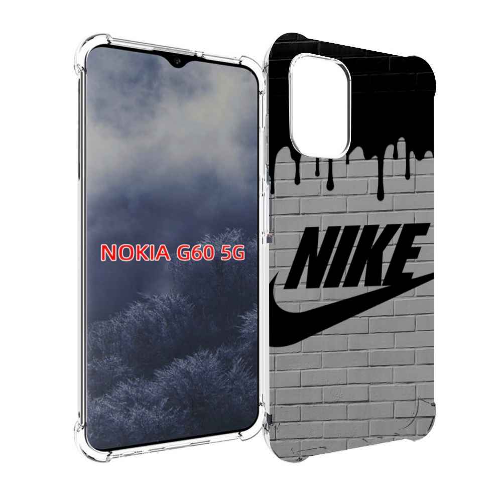 

Чехол MyPads найк в краске для Nokia G60 5G, Прозрачный, Tocco