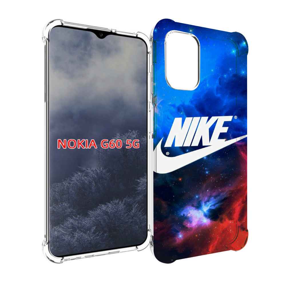 

Чехол MyPads найк в космосе для Nokia G60 5G, Прозрачный, Tocco