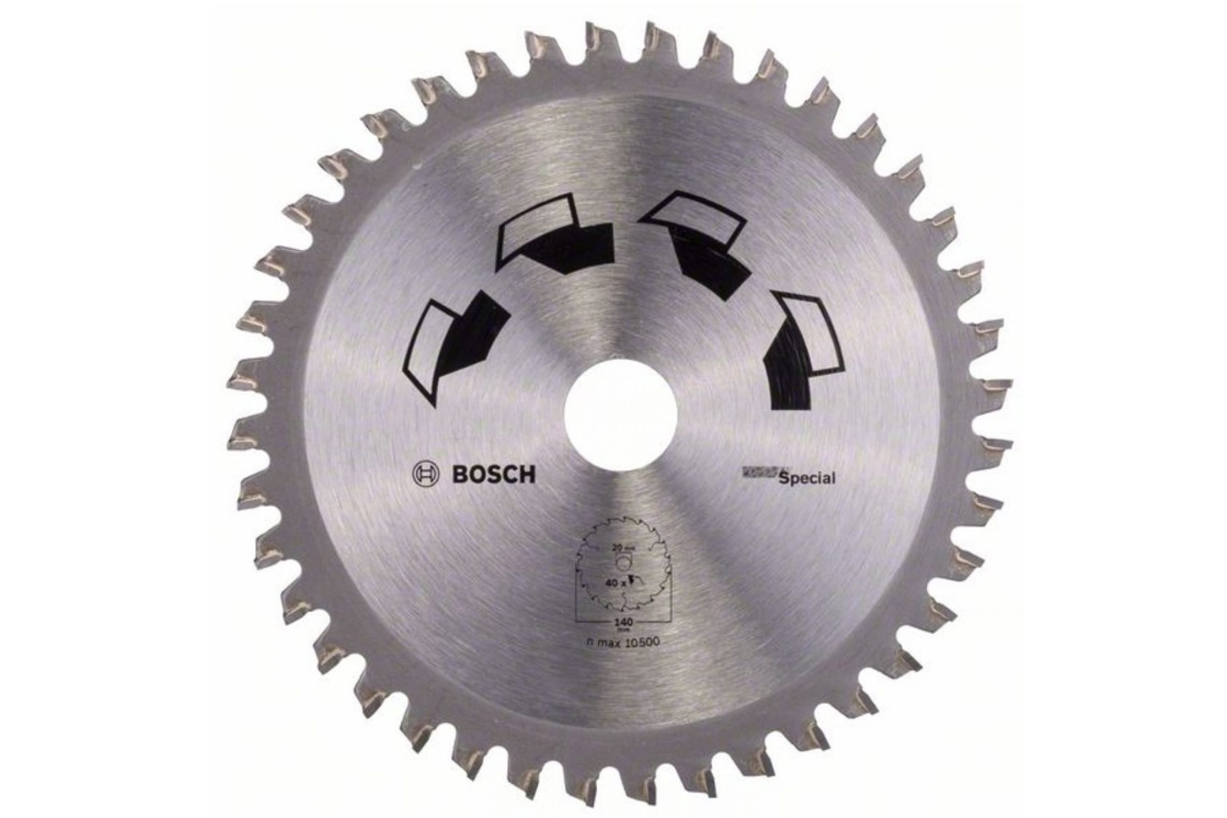 фото Циркулярный диск bosch 2.609.256.885 140x20/12.7 мм; 40 зубьев