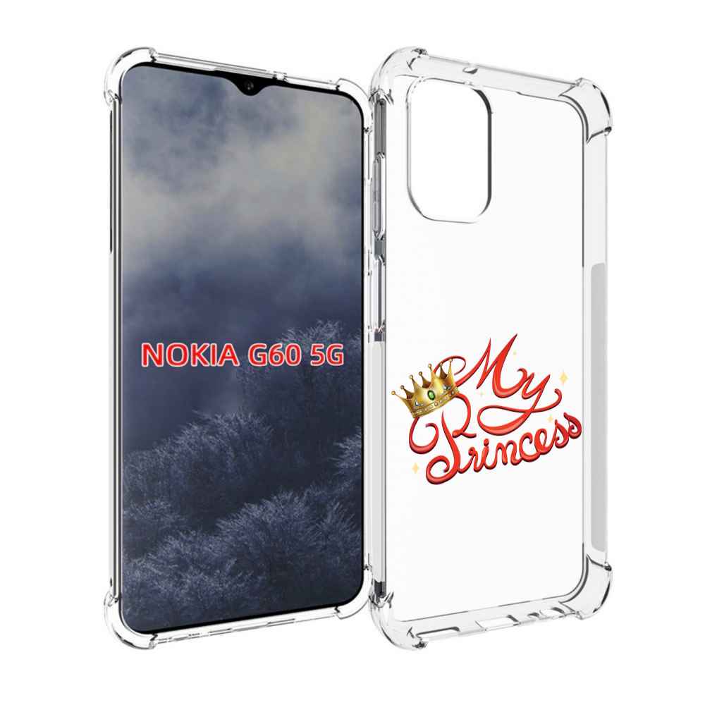 

Чехол MyPads моя-принцесска детский для Nokia G60 5G, Прозрачный, Tocco