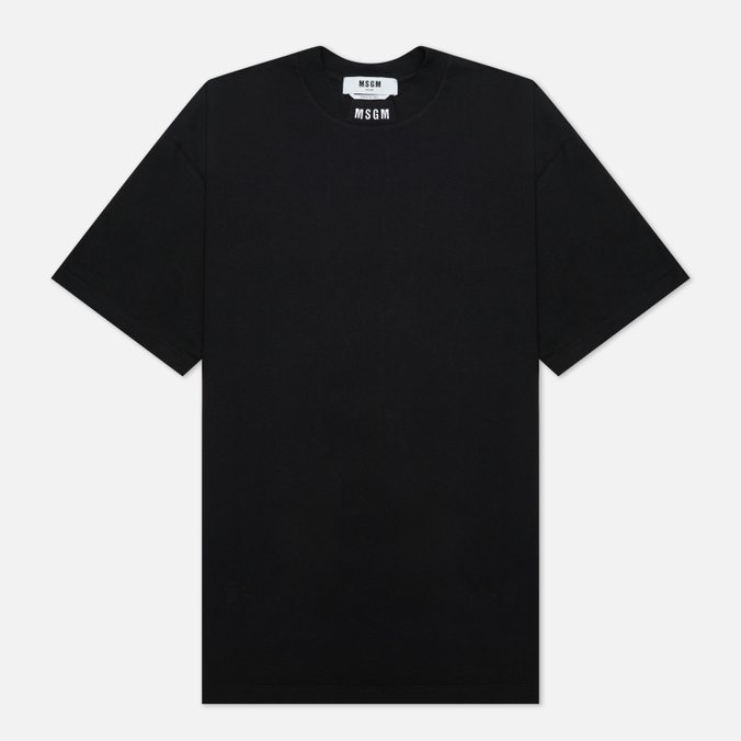 

Футболка мужская MSGM 3140MM171 217598 черная L, 3140MM171 217598