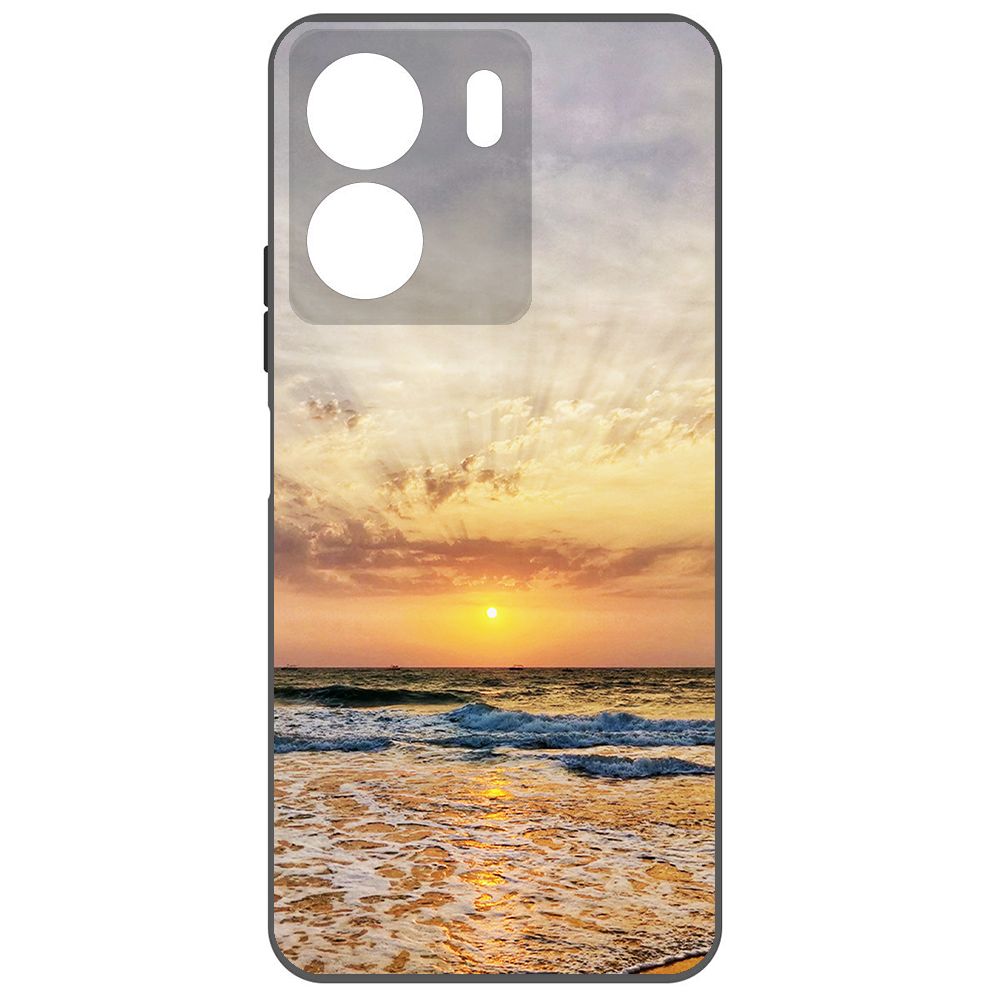 

Чехол-накладка Krutoff Soft Case Индия, Пляжи Гоа для Xiaomi Redmi 13C черный