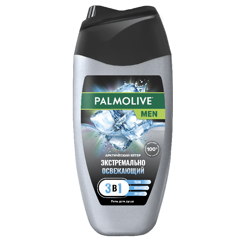 

Гель-шампунь для душа Palmolive Экстремально Освежающий, Арктический ветер, 250 мл, 1 шт, Экстремально Освежающий