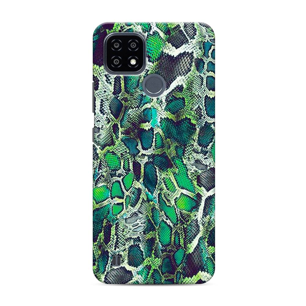 

Чехол Awog "Зеленая кожа змеи" для Realme C25Y, 2510920-2