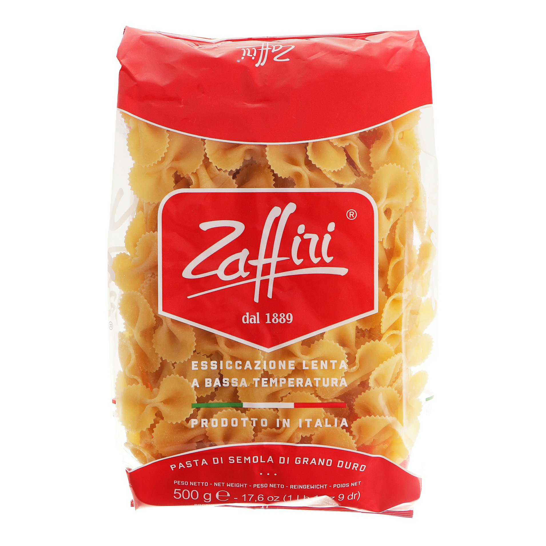 

Макаронные изделия Zaffiri Farfalle Tonde 500 г