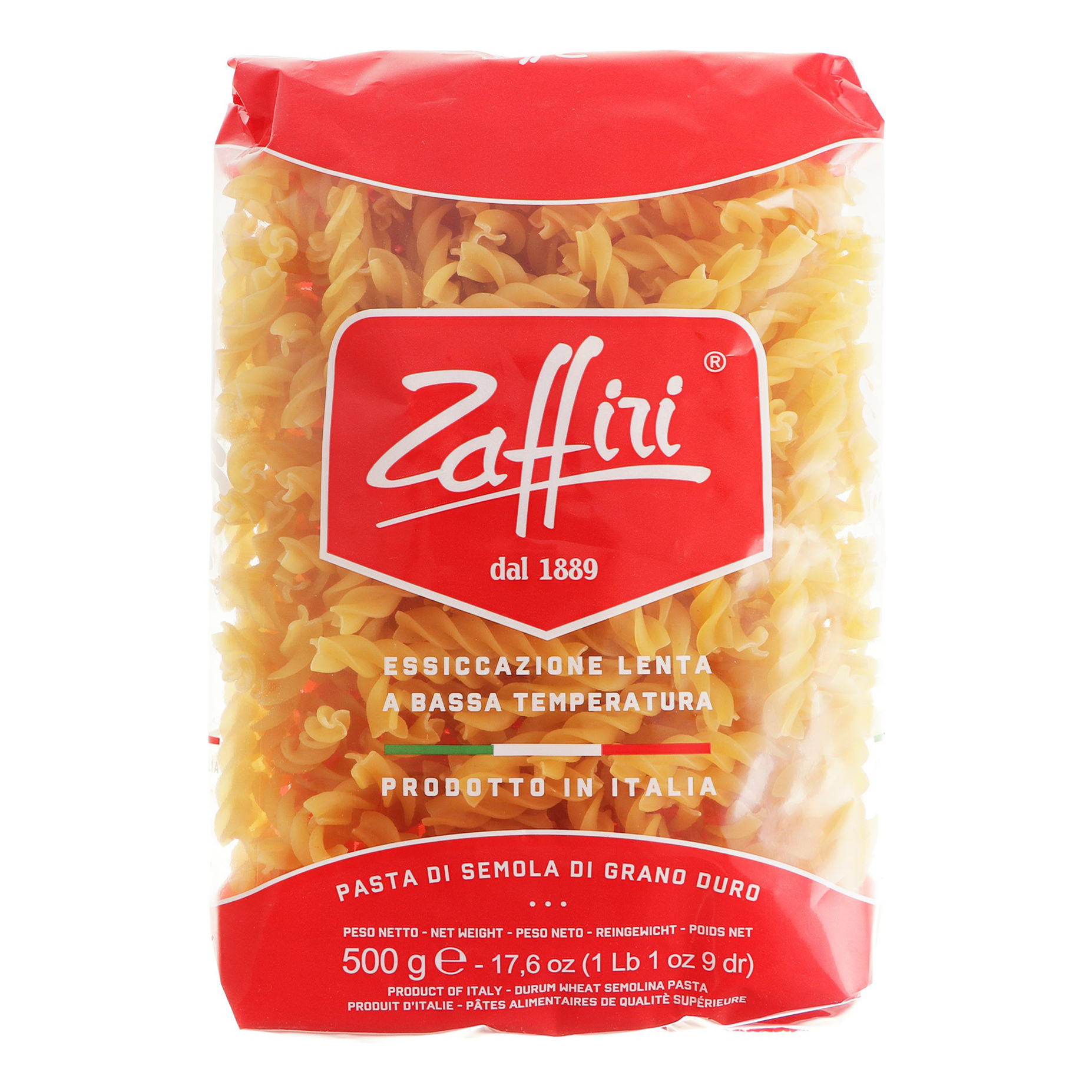 

Макаронные изделия Zaffiri Fusilli 500 г