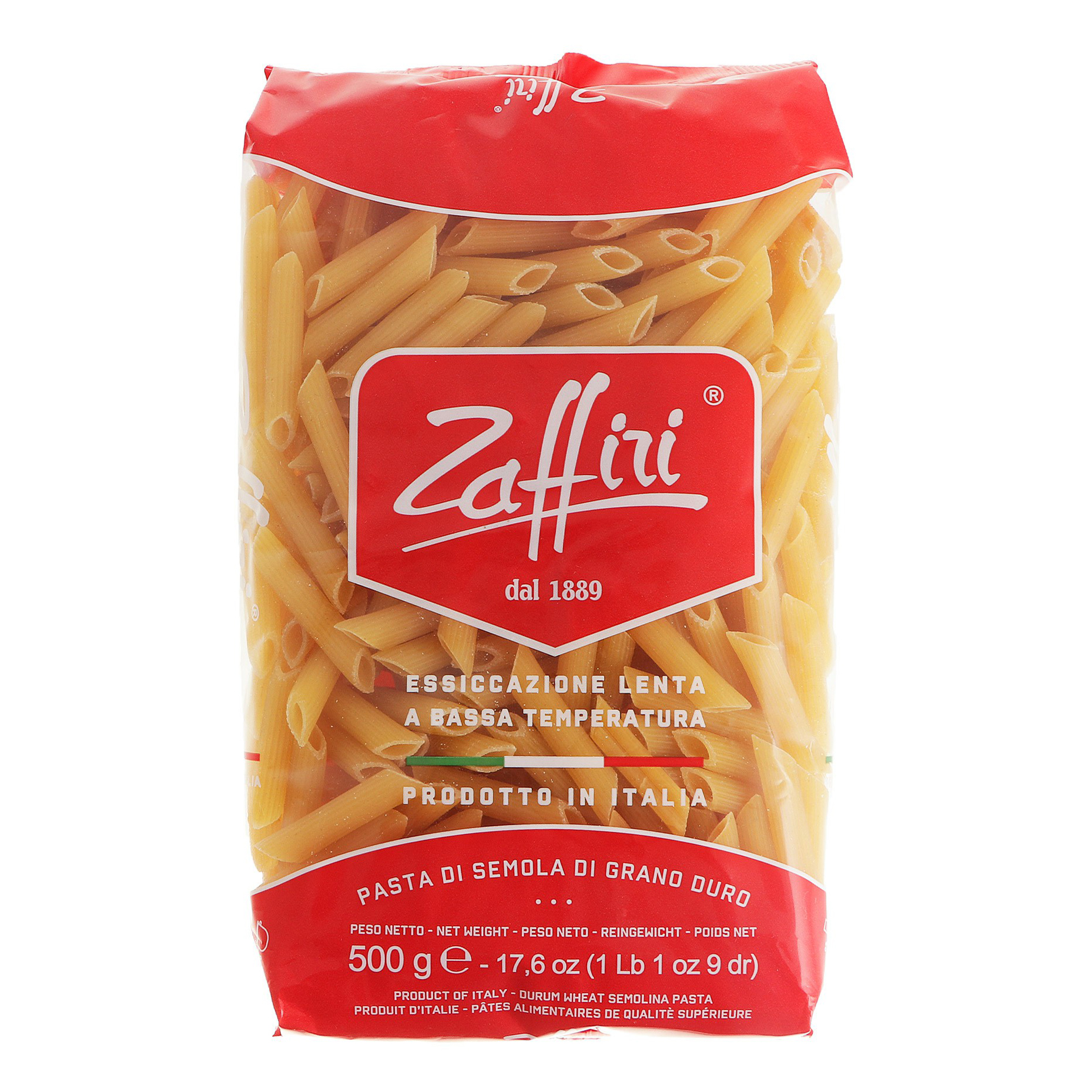 

Макаронные изделия Zaffiri Penne Rigate 500 г