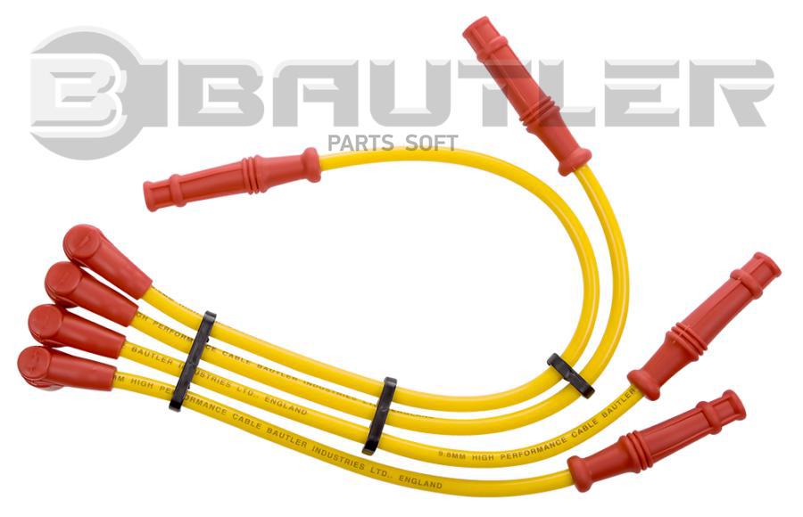 Провода свечные 2108-2111 BAUTLER силикон 9,8mm 8кл inj BTL-0010IWS