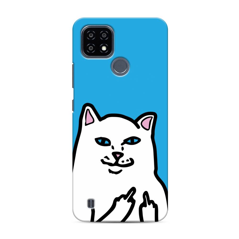 

Чехол Awog "Кот жесть" для Realme C25Y, 2510920-7