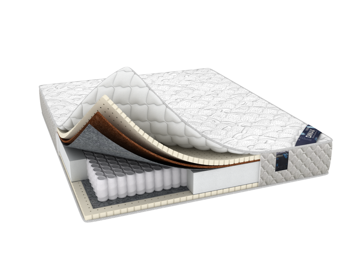 

Матрас ортопедический пружинный DIMAX ОК Медиум софт 155х195, ОК Медиум софт