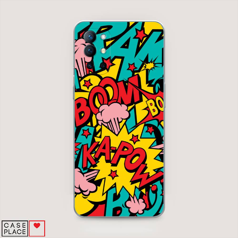 фото Чехол awog "постер pop art" для oneplus 9r
