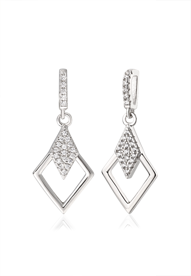 

Серьги подвески из серебра с фианитом Ogisana SE34828A1AR, SE34828A1AR