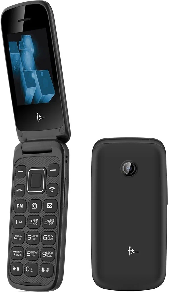 

Мобильный телефон F+ Flip2 черный